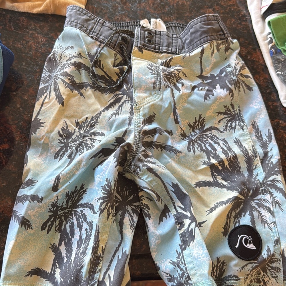 Quicksilver swim trunks, size 5